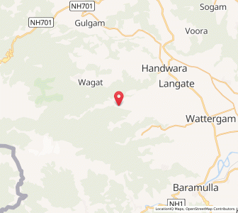Map of Khori, Kashmir