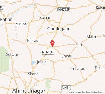Map of Khospuri, Maharashtra