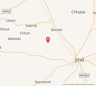 Map of Khot, Haryana