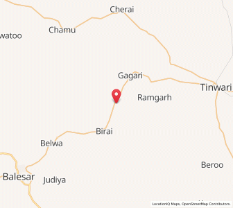 Map of Khudiyala, Rajasthan