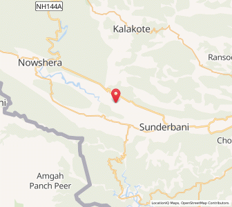 Map of Khui diDheri, Kashmir