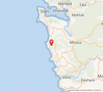 Map of Khujare, Maharashtra