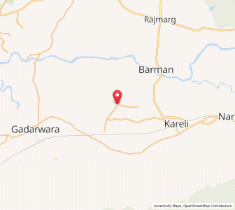 Map of Khulri, Madhya Pradesh
