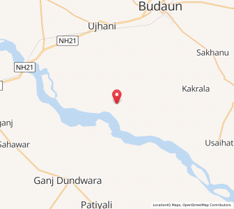 Map of Khuni Nagla, Uttar Pradesh