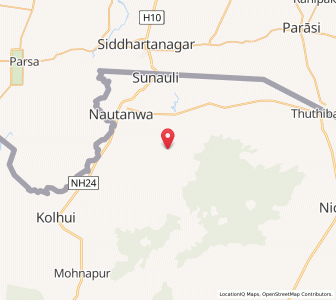 Map of Khuria, Uttar Pradesh