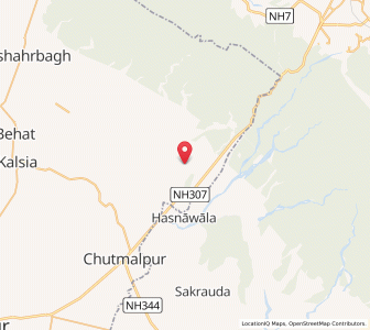 Map of Khushhalipur Khurd, Uttar Pradesh