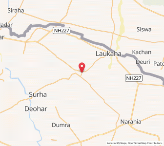 Map of Khutauna, Bihar