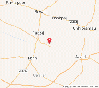 Map of Khwajapur, Uttar Pradesh