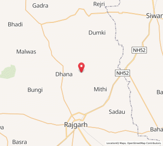 Map of Khyali, Rajasthan