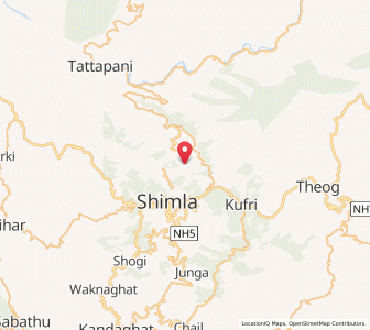 Map of Kiar, Himachal Pradesh