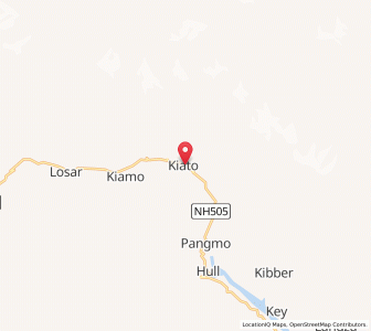 Map of Kiato, Himachal Pradesh