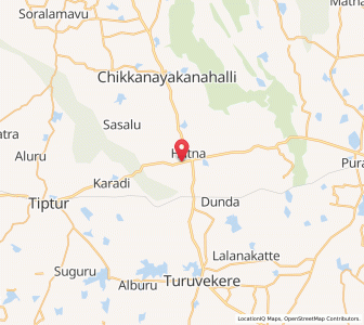 Map of Kibbanahalli, Karnataka