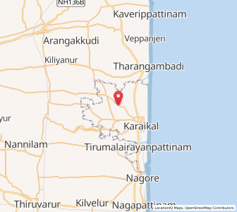 Map of Kil Kasakkudi, Puducherry