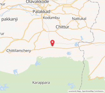 Map of Kilakkettara, Kerala