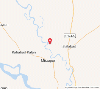 Map of Kilapur Khurd, Uttar Pradesh