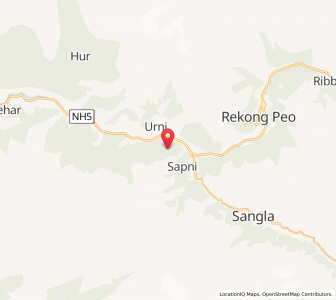 Map of Kilba, Himachal Pradesh
