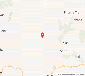 Map of Kilbara, Uttarakhand