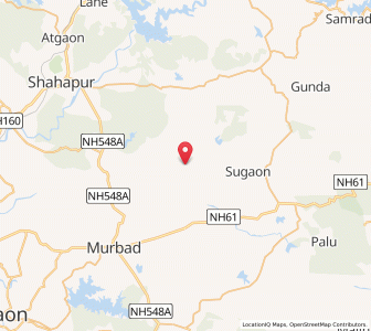 Map of Kinlivli, Maharashtra