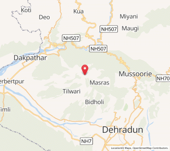 Map of Kinswalgaon, Uttarakhand
