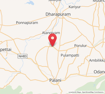 Map of Kiranur, Tamil Nadu