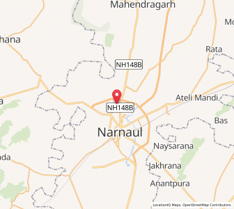 Map of Kirarod, Haryana
