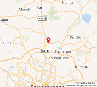 Map of Kishtapur, Andhra Pradesh