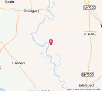 Map of Kisi Nagla, Uttar Pradesh