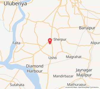 Map of Kismat, West Bengal