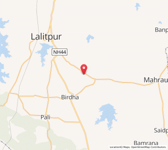 Map of Kisnanagar, Uttar Pradesh