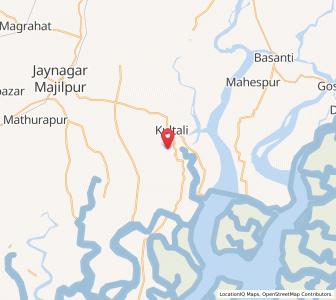 Map of Kisoripur, West Bengal
