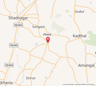 Map of Kisumpet, Andhra Pradesh