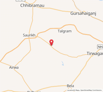 Map of Kisunpur, Uttar Pradesh