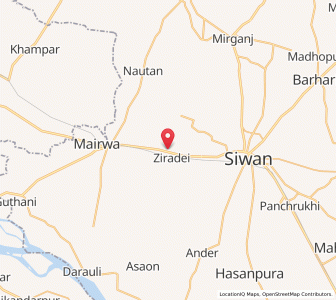Map of Kitara, Bihar