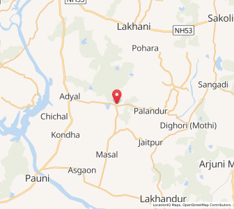 Map of Kitari, Maharashtra