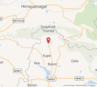 Map of Kobir, Andhra Pradesh
