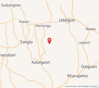 Map of Kobirali, Assam