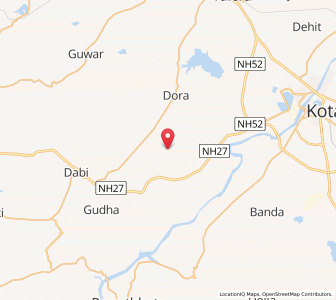 Map of Kochariya, Rajasthan