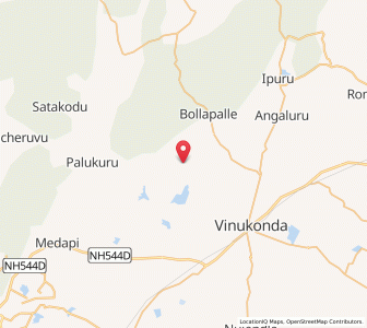 Map of Kochcherla, Andhra Pradesh