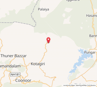 Map of Kodanad, Tamil Nadu