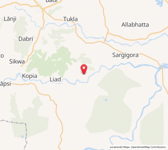 Map of Kodobhata, Chhattisgarh