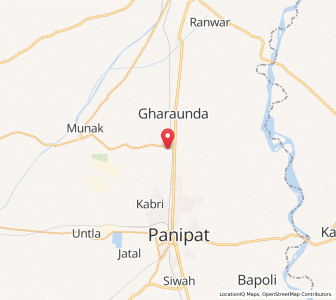 Map of Kohand, Haryana