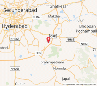 Map of Koheda, Andhra Pradesh