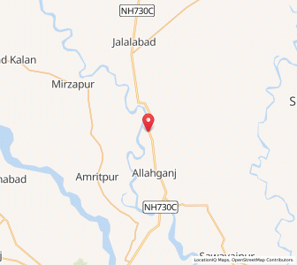 Map of Koila Gyanpur, Uttar Pradesh