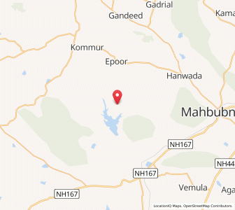 Map of Koilkonda, Andhra Pradesh
