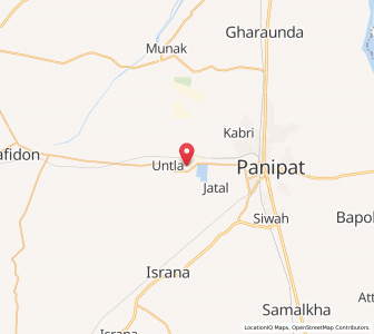 Map of Kokariya, Haryana