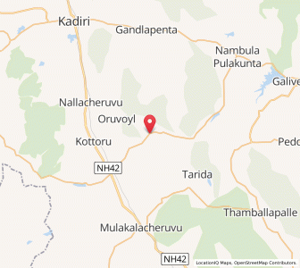 Map of Kokkanti, Andhra Pradesh