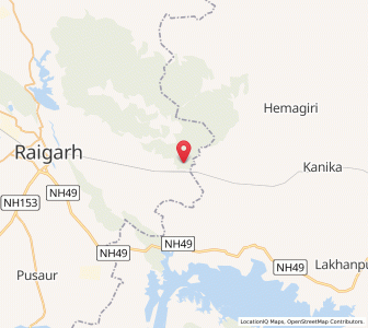 Map of Kolaibahal, Chhattisgarh