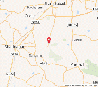 Map of Kolapadka, Andhra Pradesh