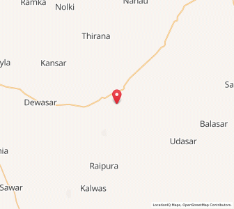 Map of Kolasar ki Dhani, Rajasthan