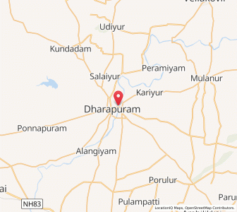 Map of Kolinjivadi, Tamil Nadu